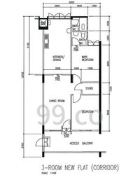 Blk 378 Clementi Avenue 5 (Clementi), HDB 3 Rooms #628430801